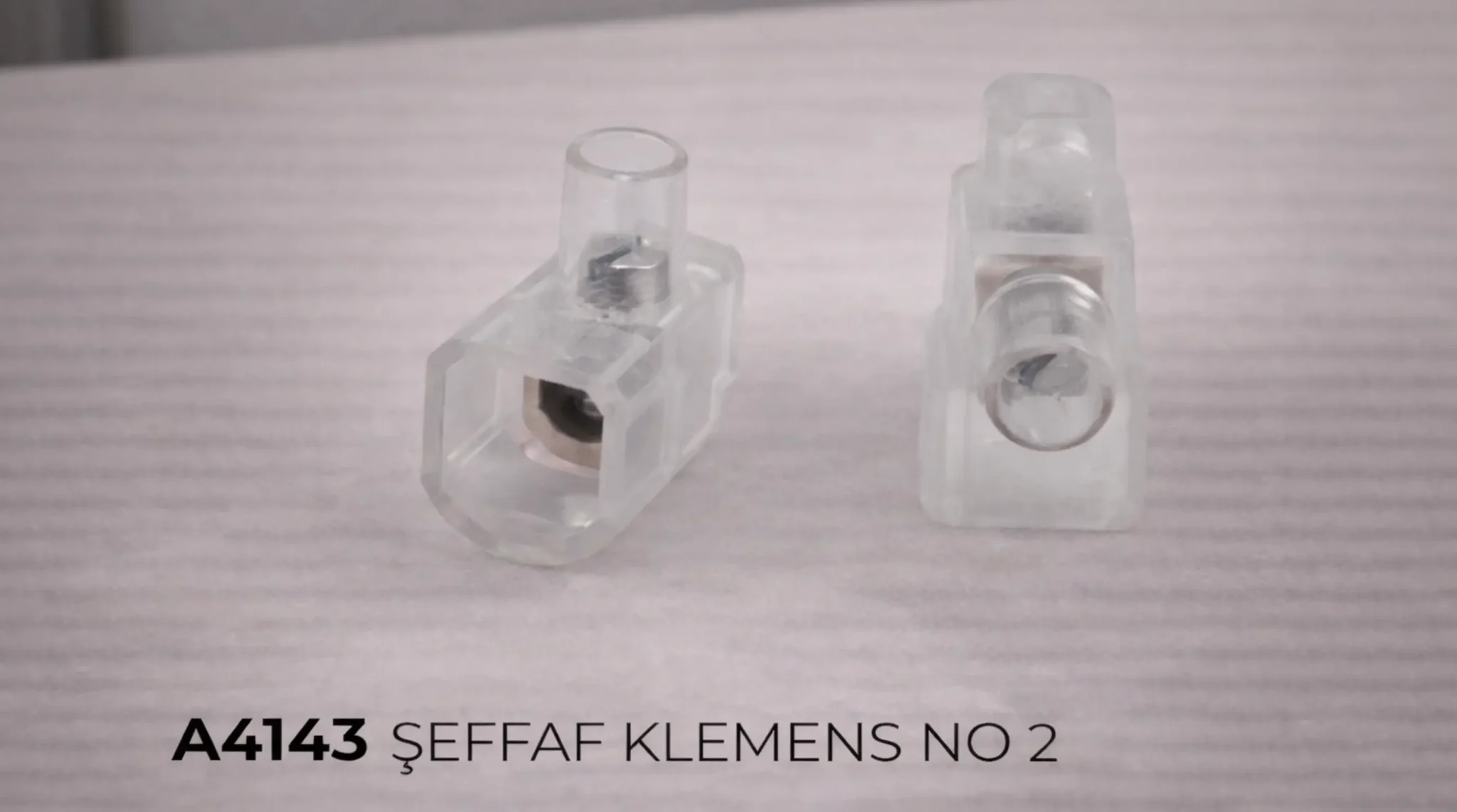 ŞEFFAF KLEMENS NO 2