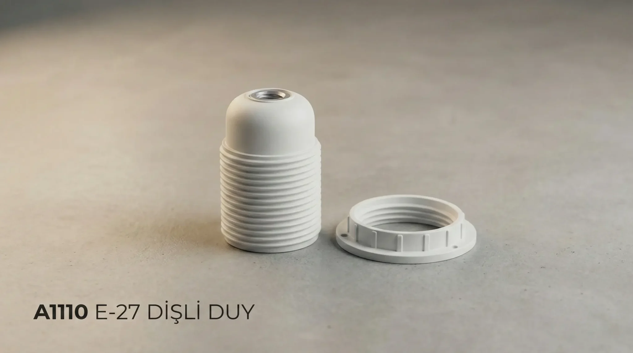 E-27 Dişli Duy (Termoplastik)