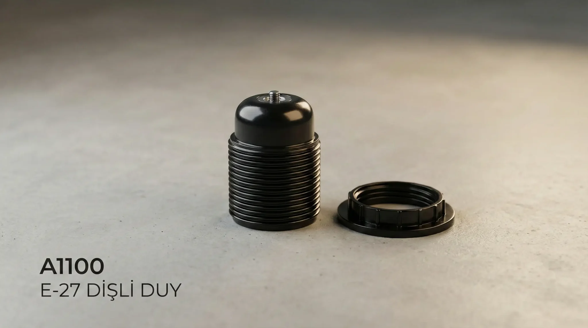 E-27 Yarım Dişli Duy