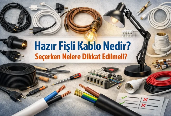 Hazır Fişli Kablo