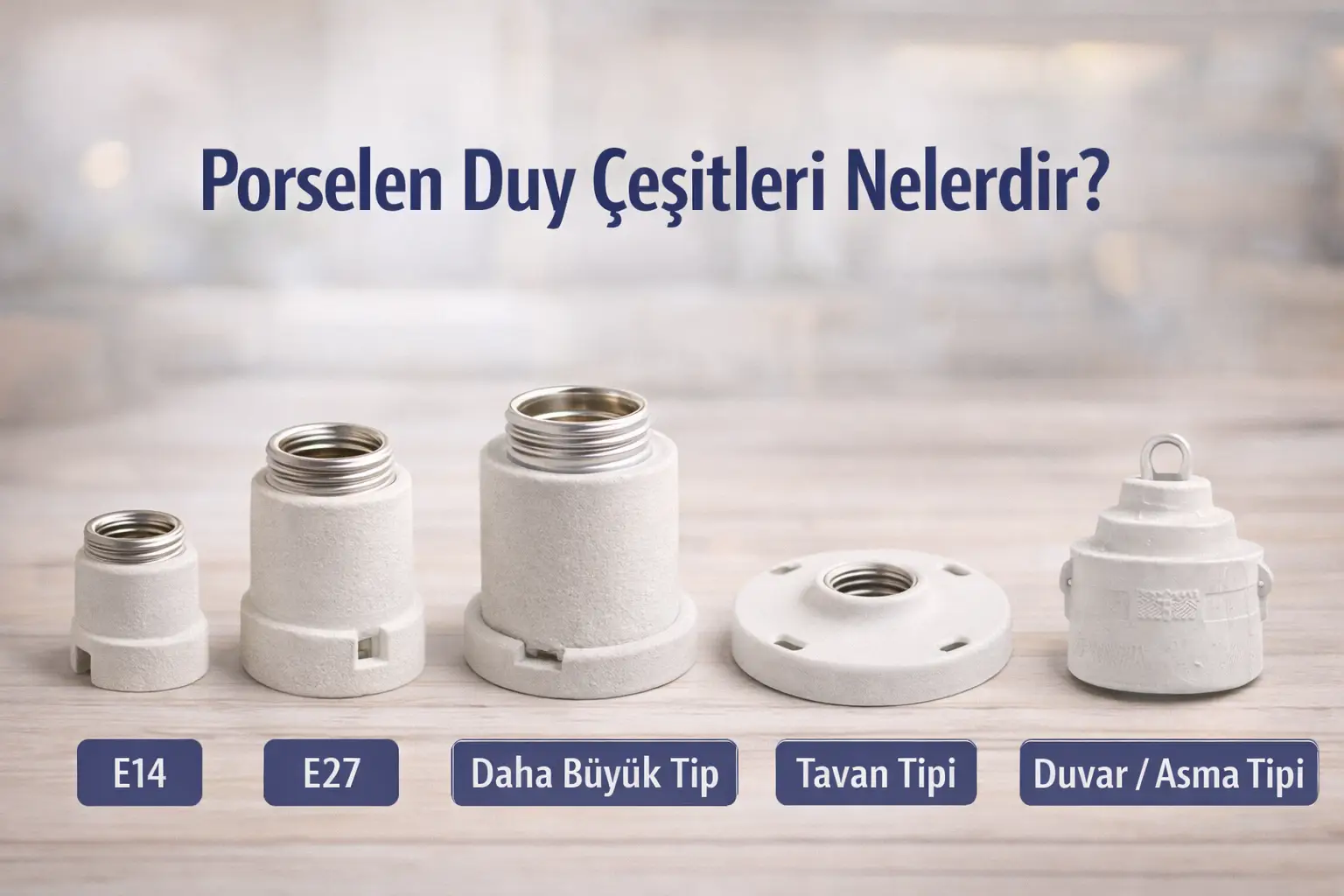 Porselen Duy Çeşitleri