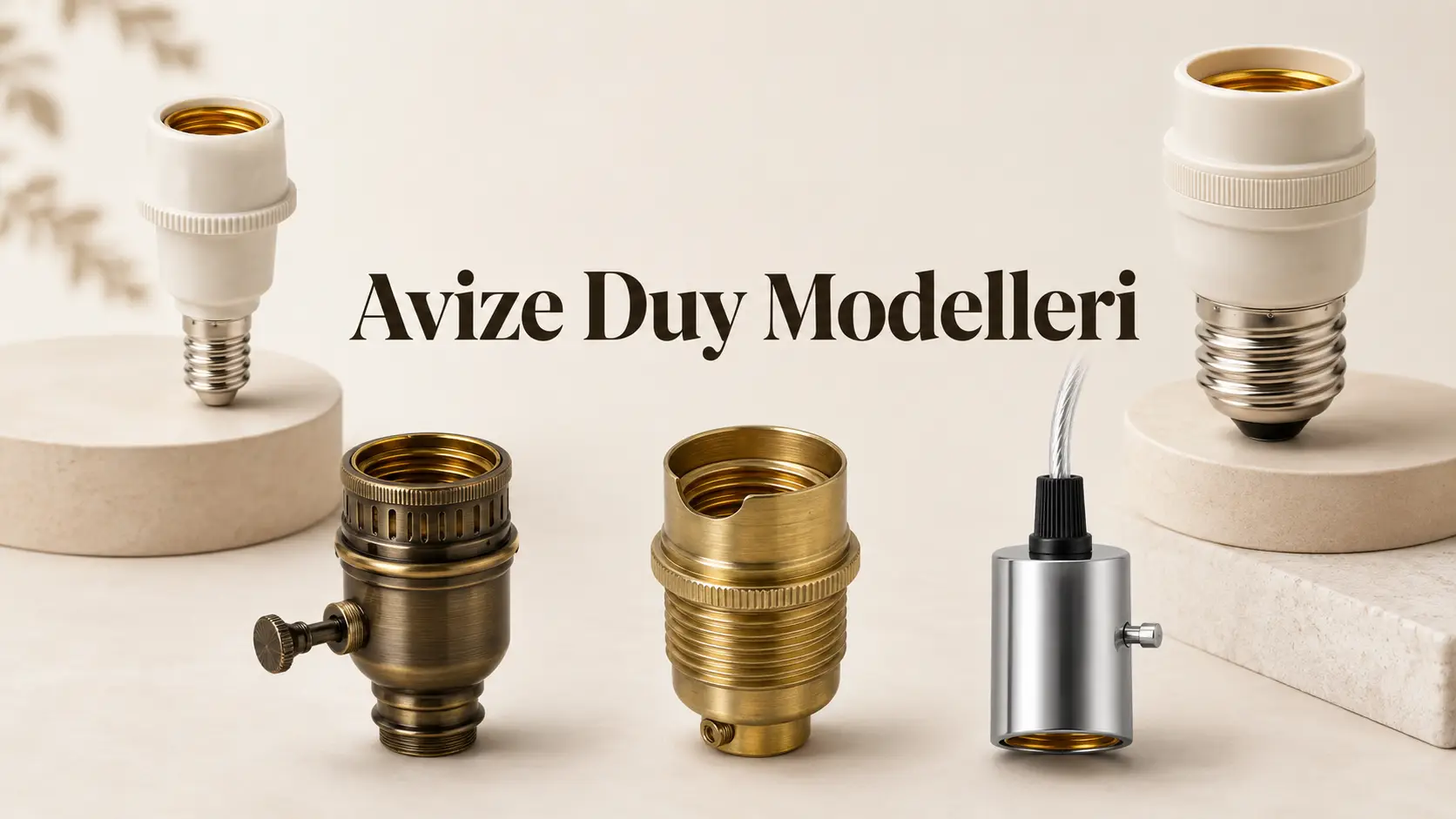 Avize Duy Modelleri