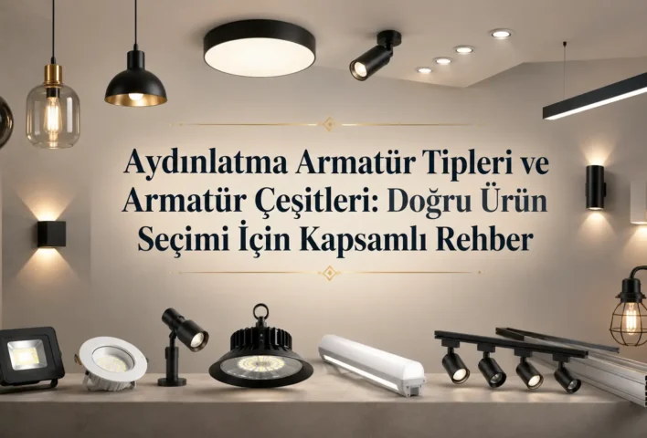 Aydınlatma Armatür Tipleri