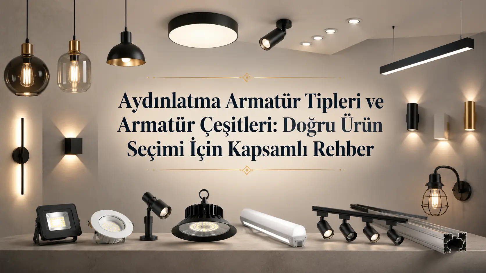 Aydınlatma Armatür Tipleri